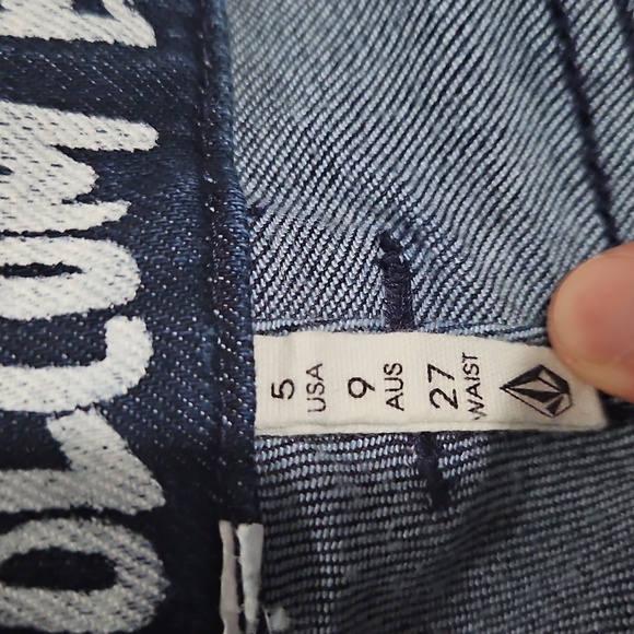 Volcom size 5 (27 waist) 1991 straight jeans - Picture 4 of 9